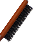 Boar hair finishing comb
